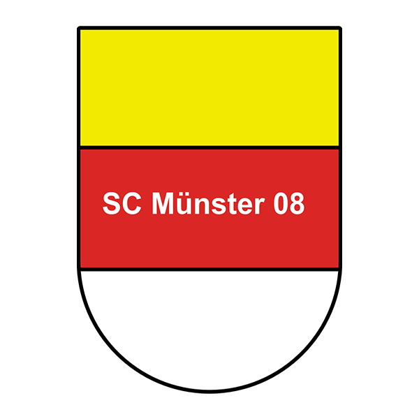 3er Set Aufkleber SC Münster 08
