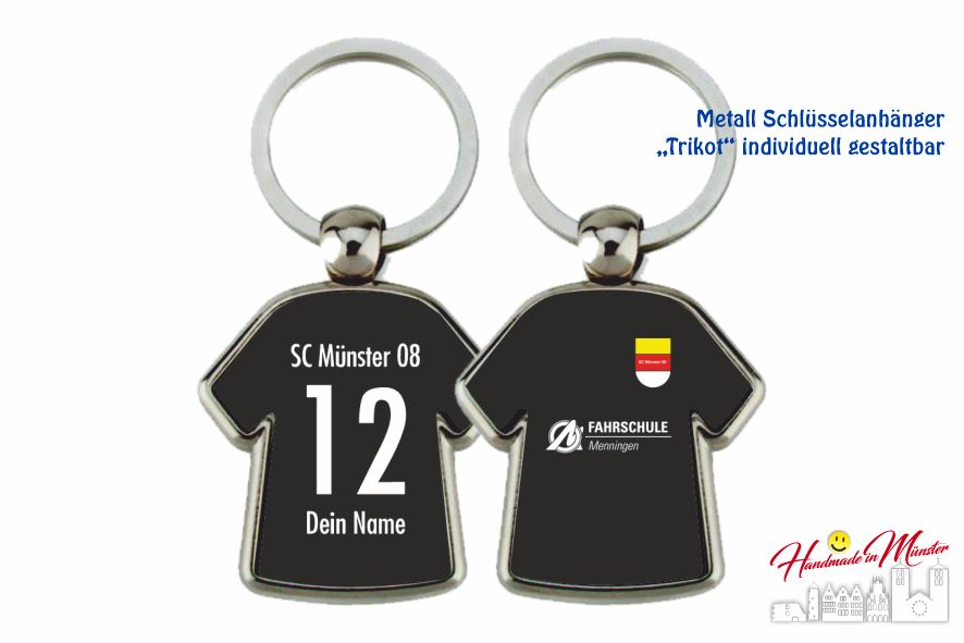 Schlüsselanhänger Trikot SC Münster 08